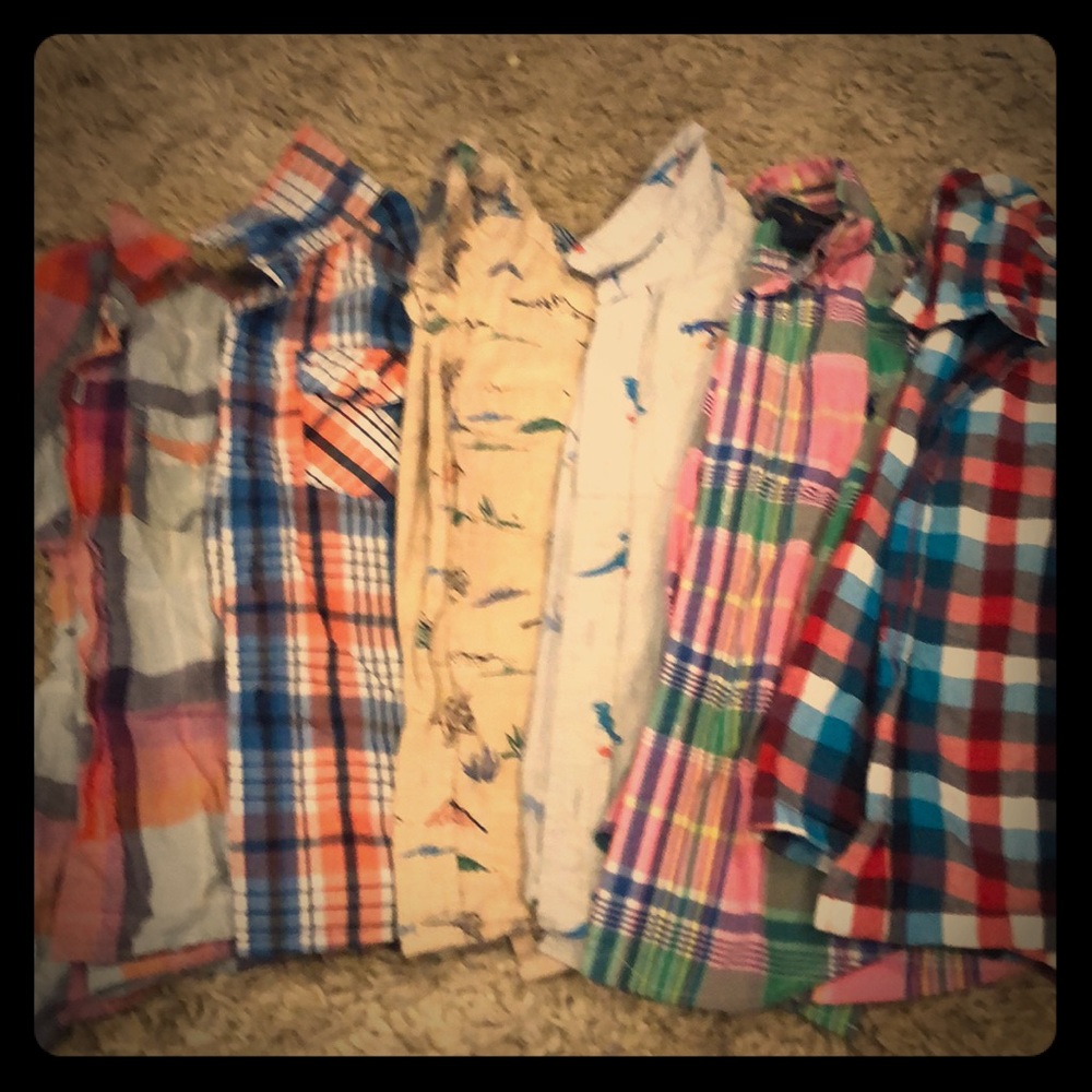 4t short sleeve dress shirts bundle